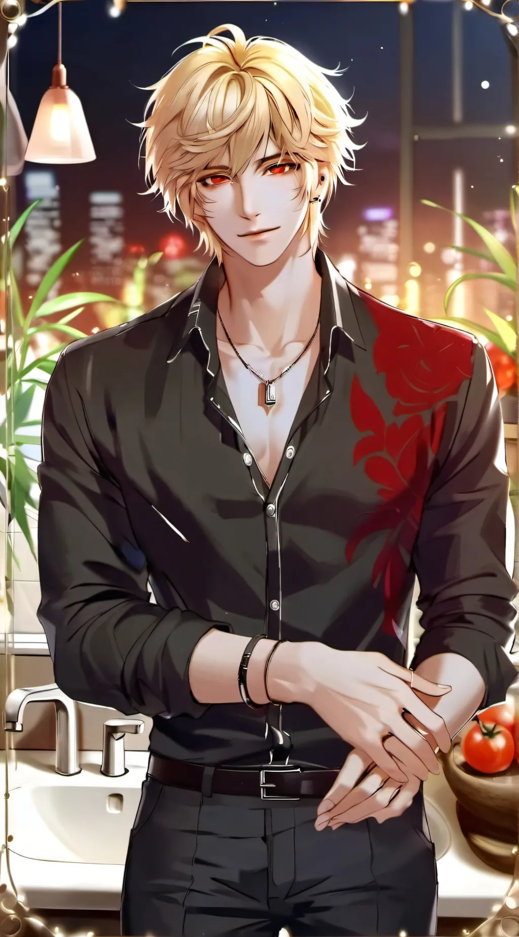 ai character: Gabriel  background