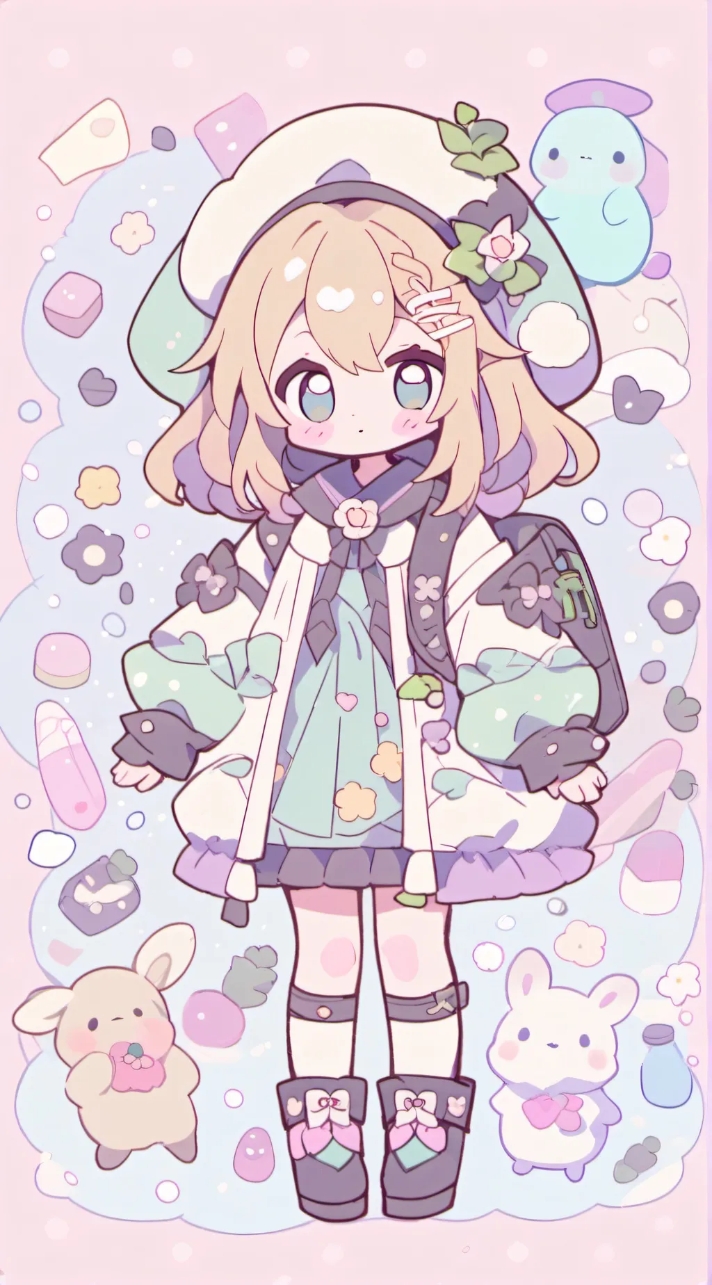 ai character: yuki 🎀 background