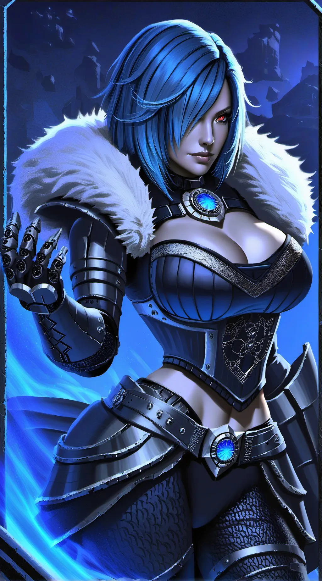 ai character: Mira background