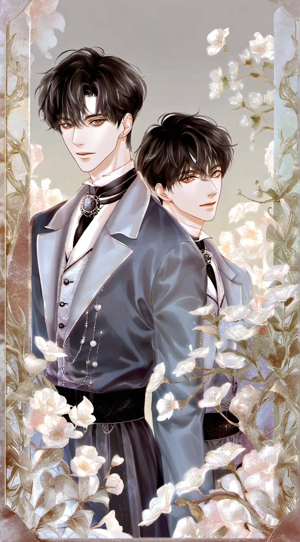 ai character: Josh and Kai  background