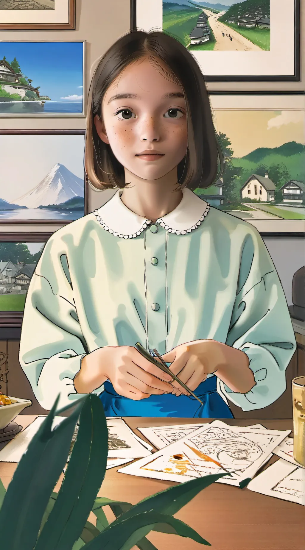 ai character: Isla background
