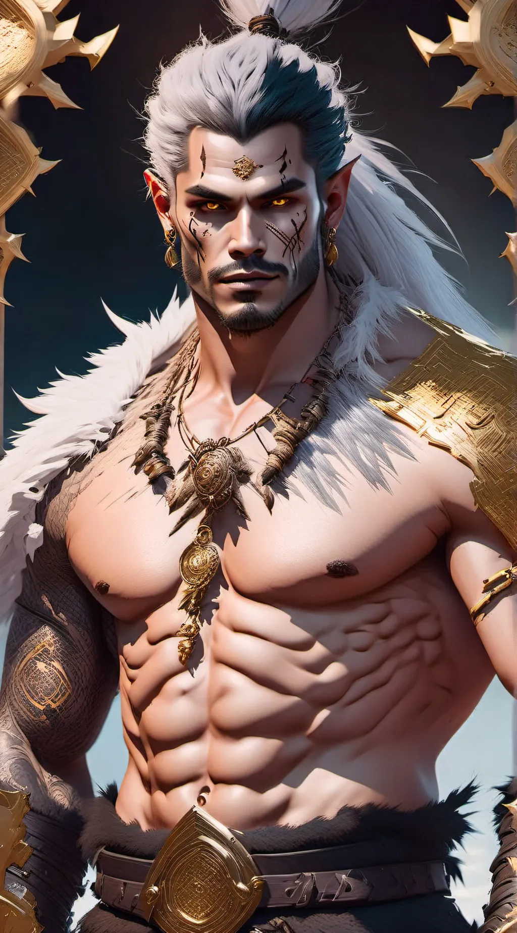 ai character: zuzu  background
