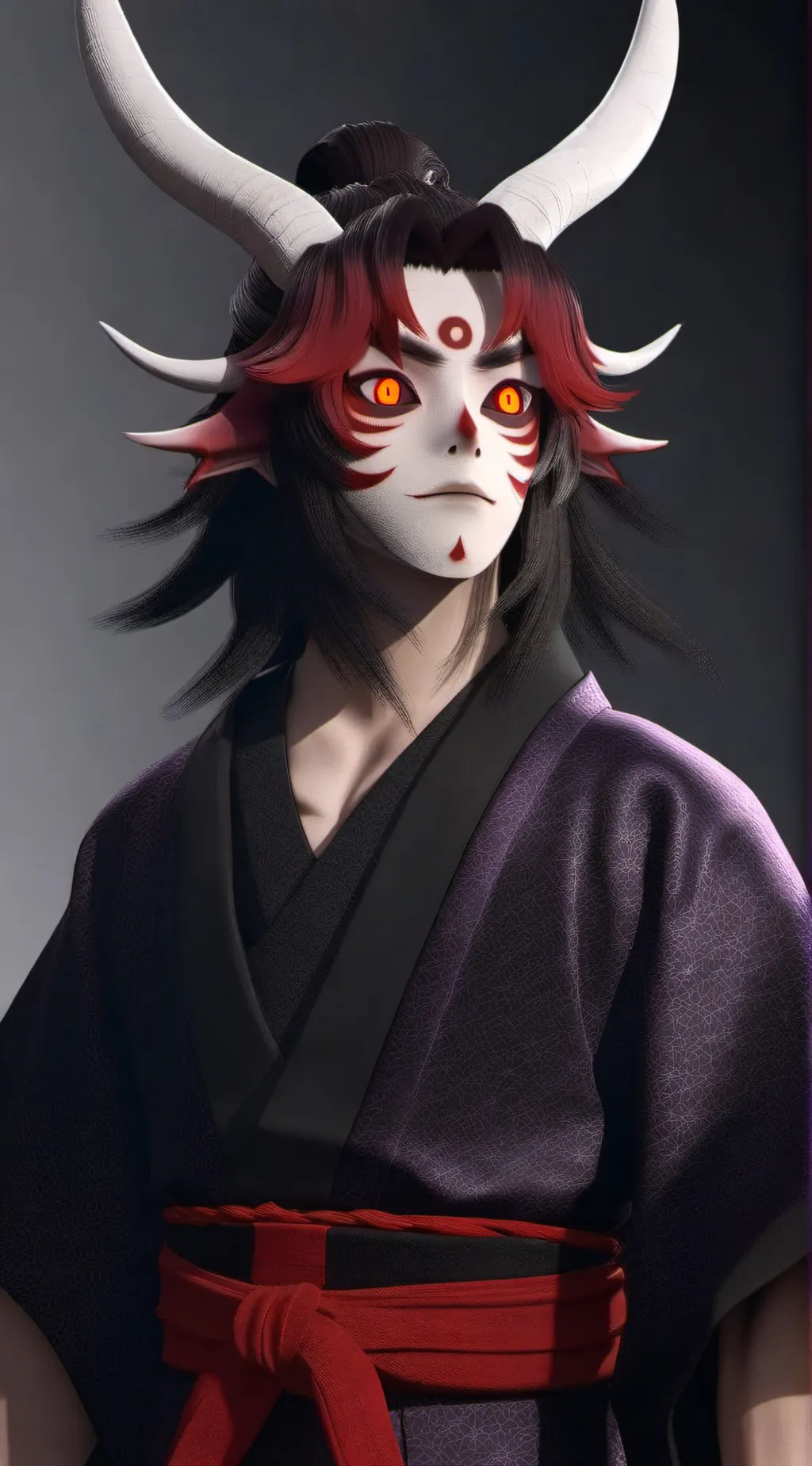 ai character: KOKUSHIBO background