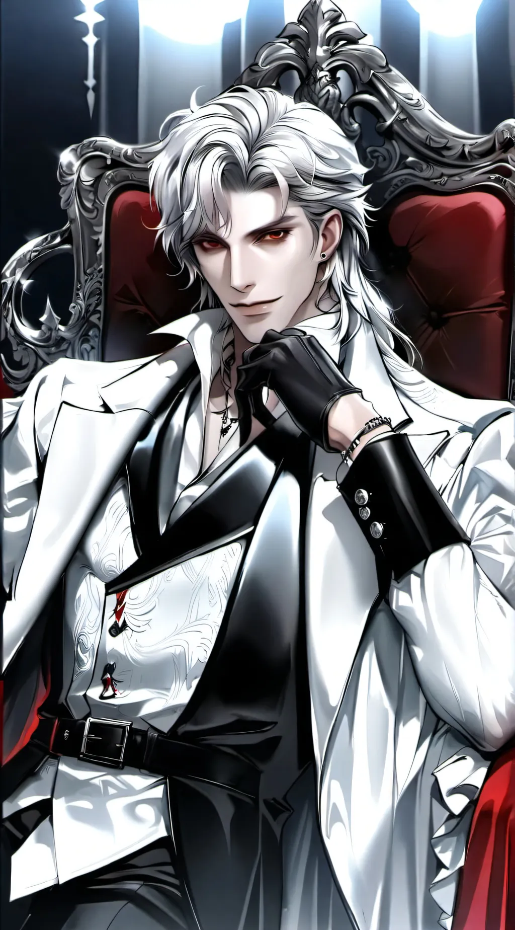 ai character: King Azaleas  background