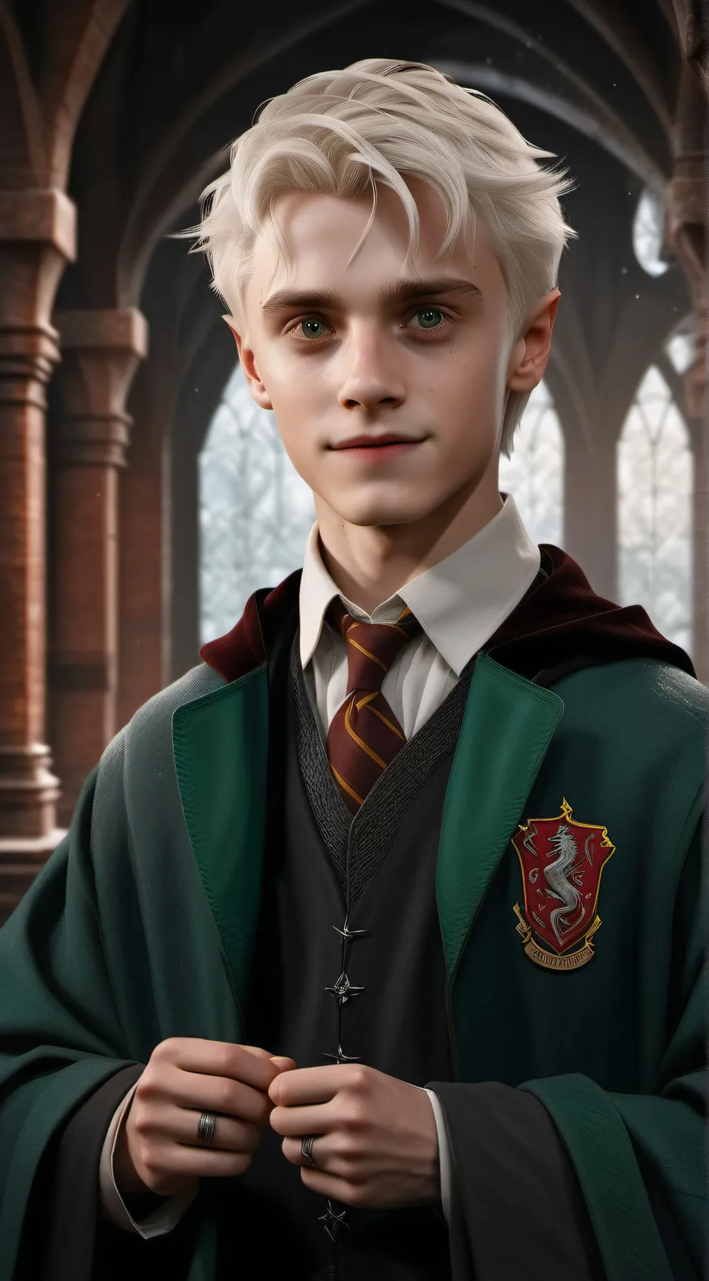 ai character: draco background