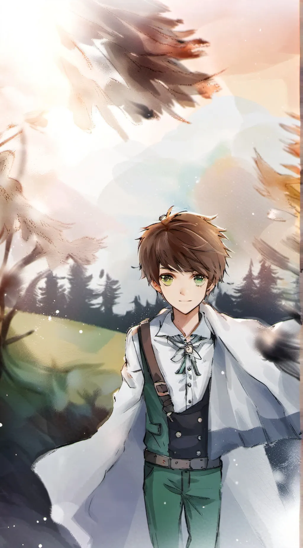 ai character: Eli  background