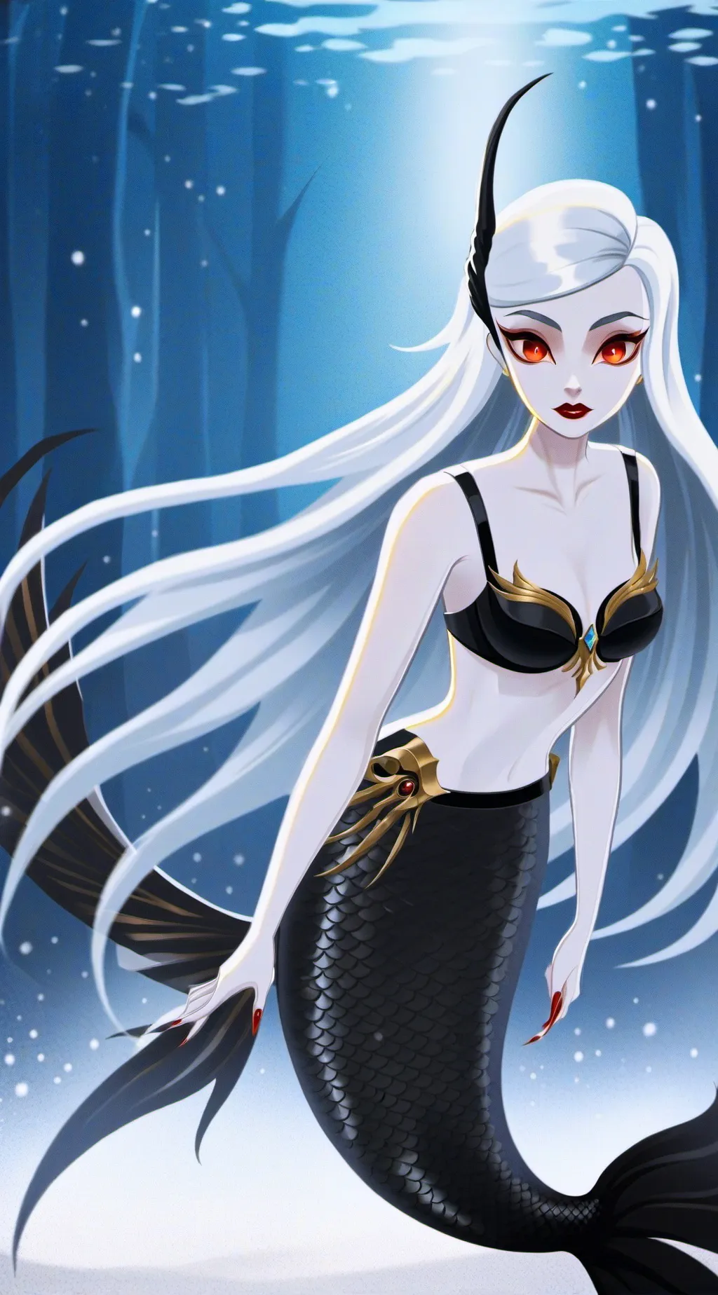 ai character: Melania background