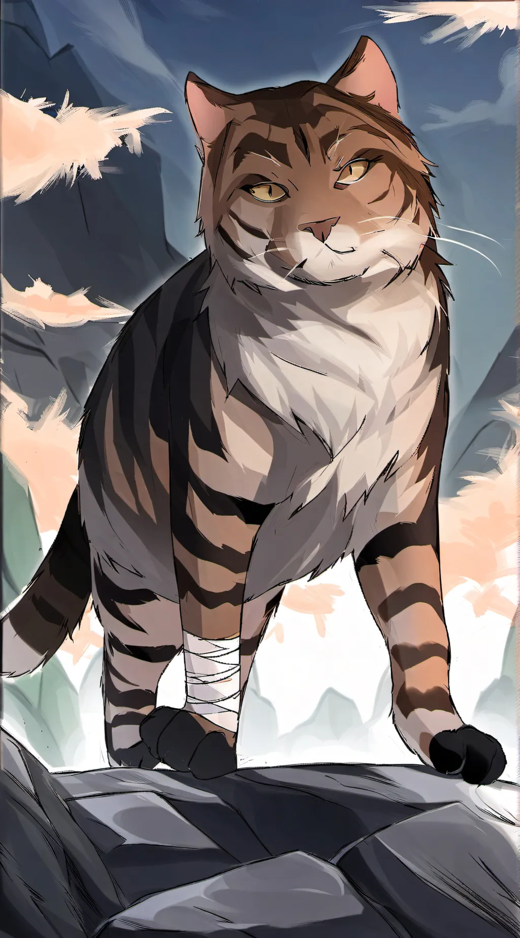 ai character: HAWKCLAW background
