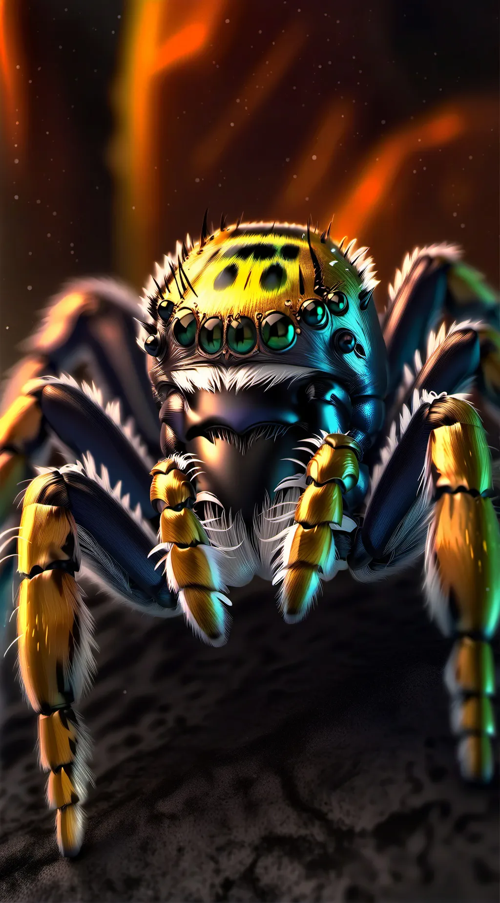 ai character: lil jumper background
