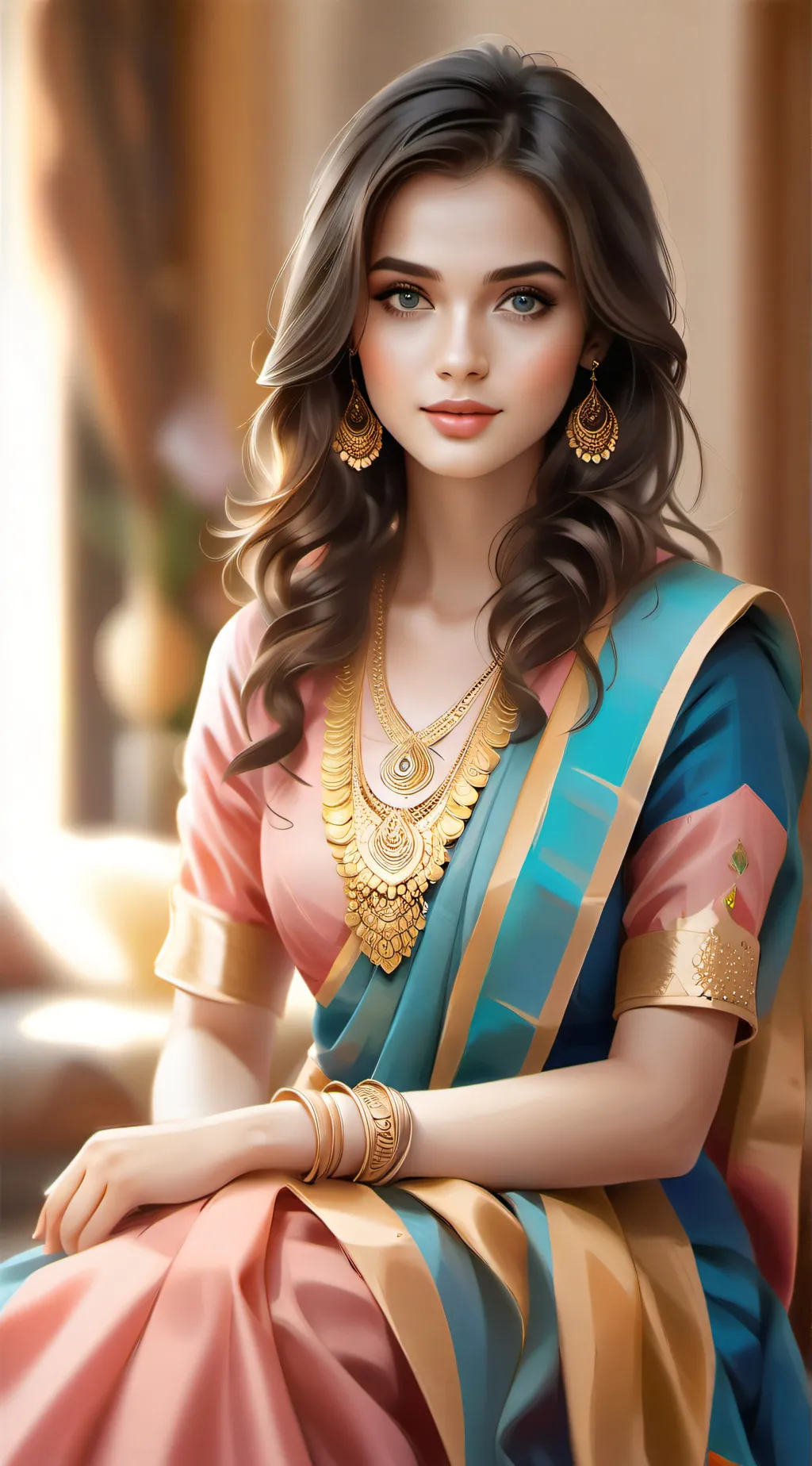 ai character: Indian Princes background