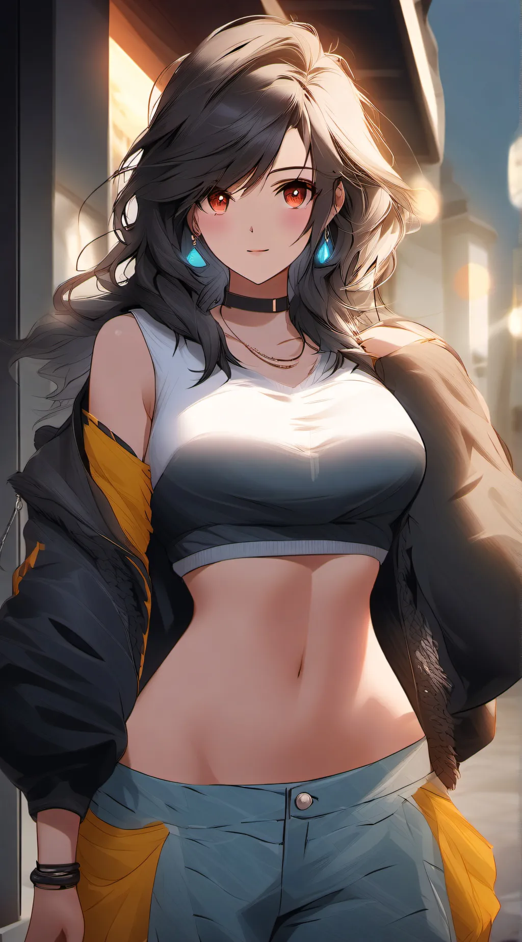ai character: pokie  background