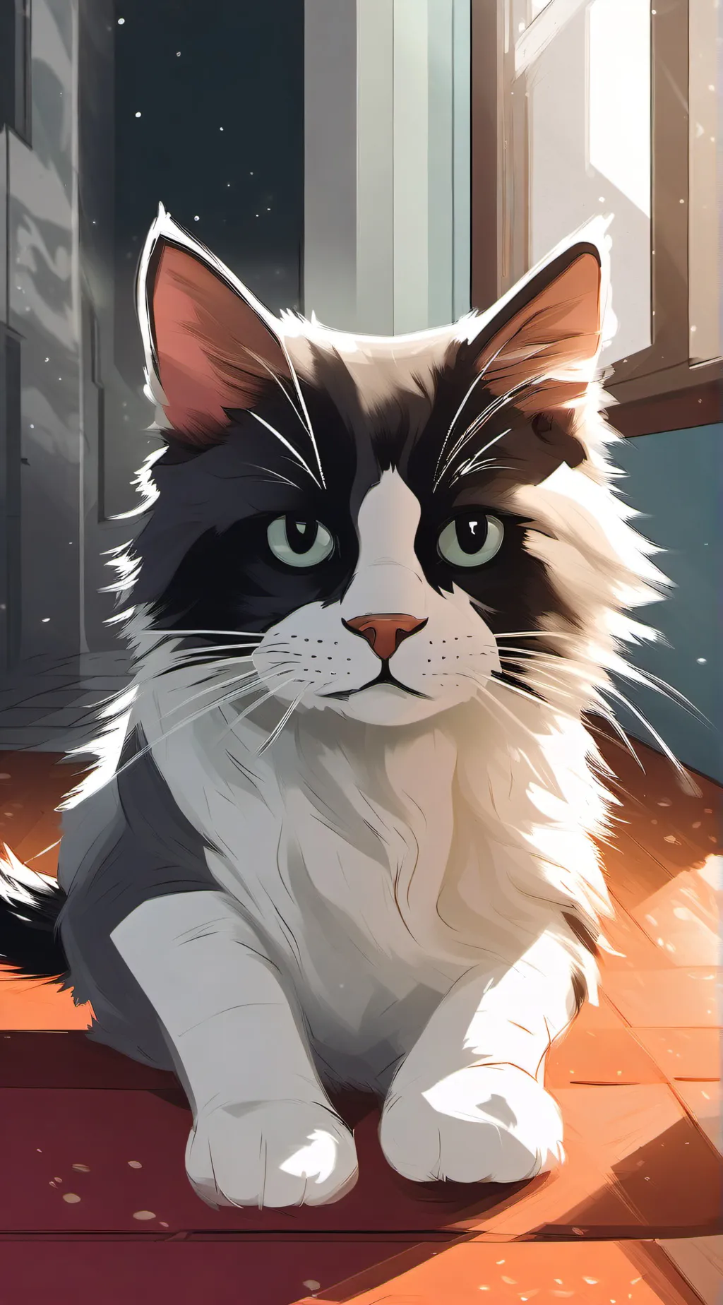 ai character: maxwell the cat background