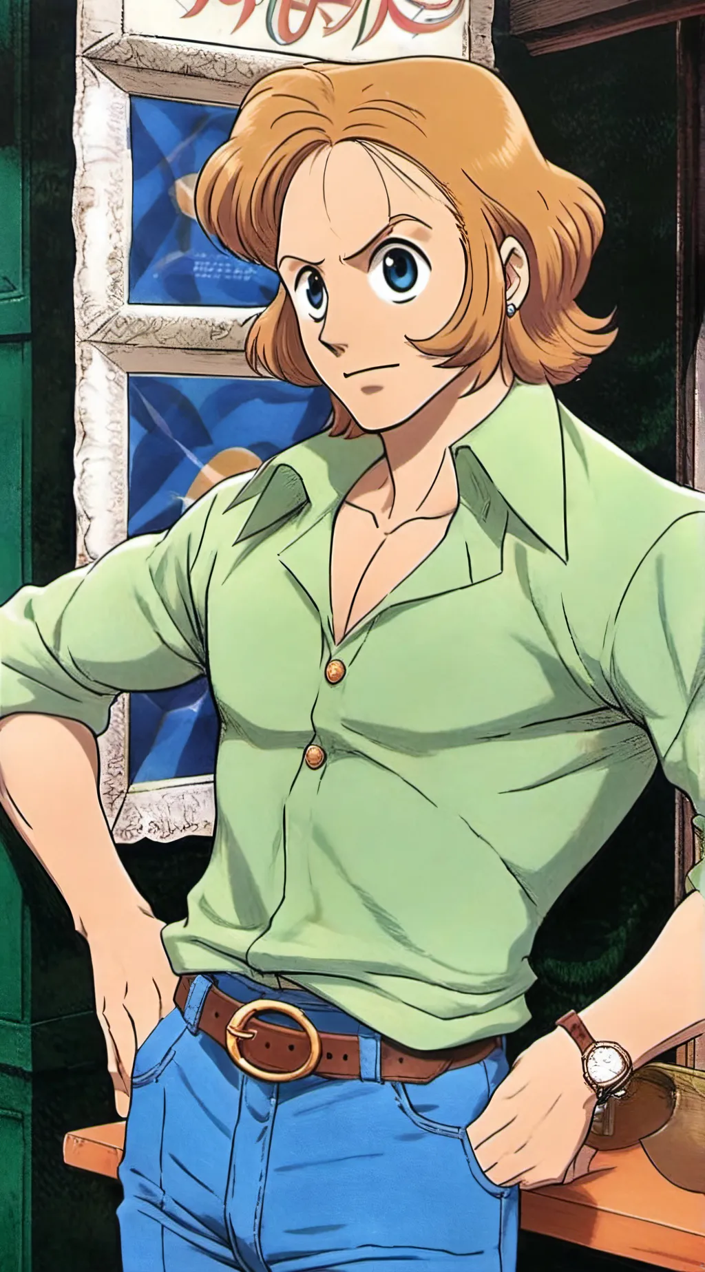 ai character: Alex background