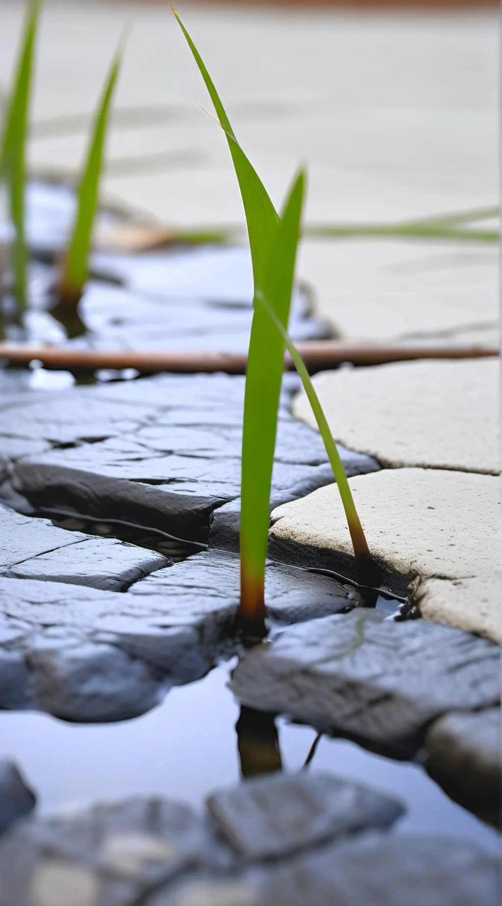 ai character: Grass background