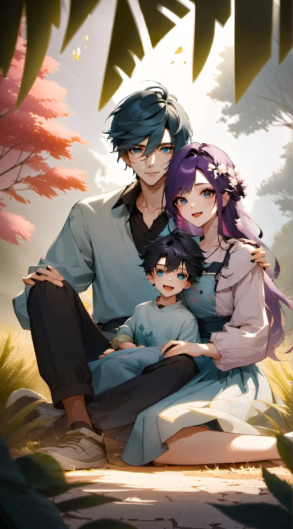 ai character: dabi and toby background