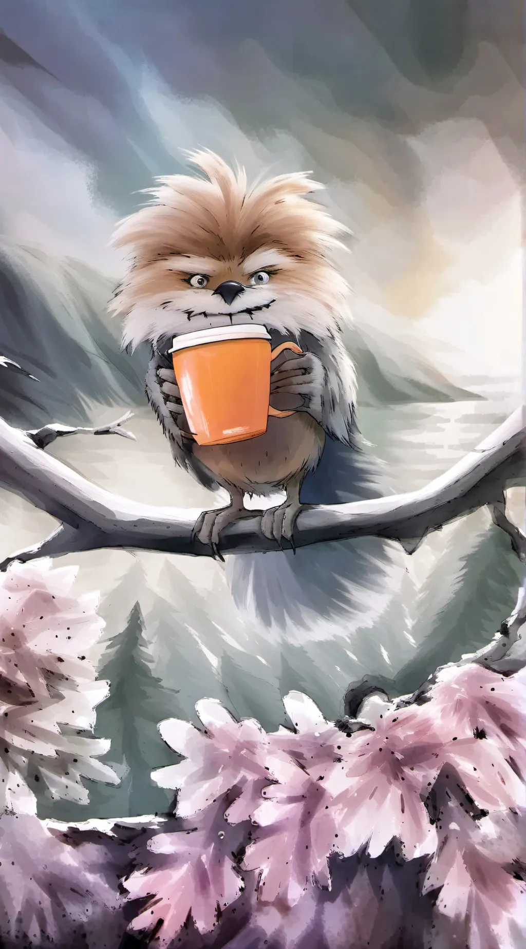 ai character: Preppy lorax background