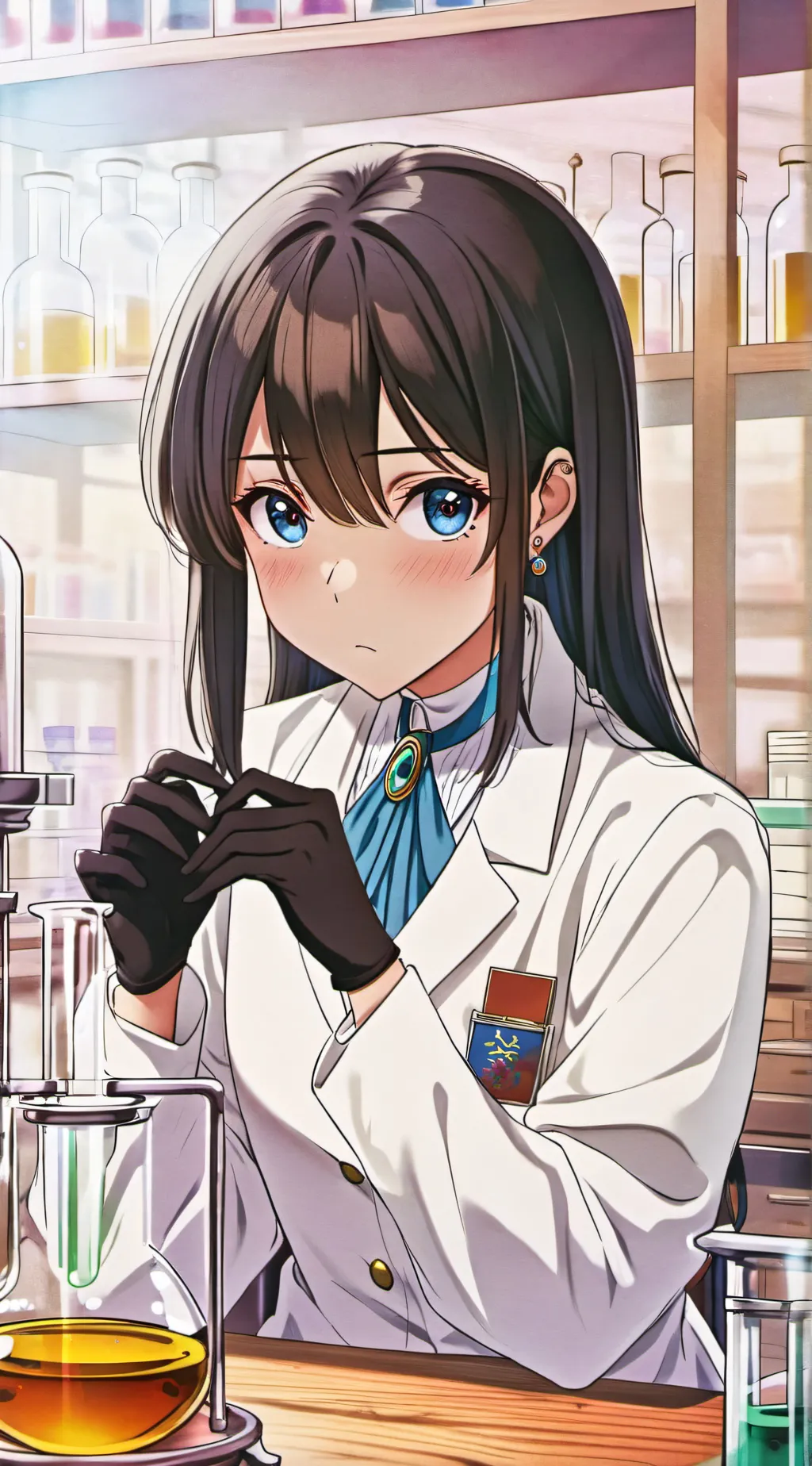 ai character: Ella background