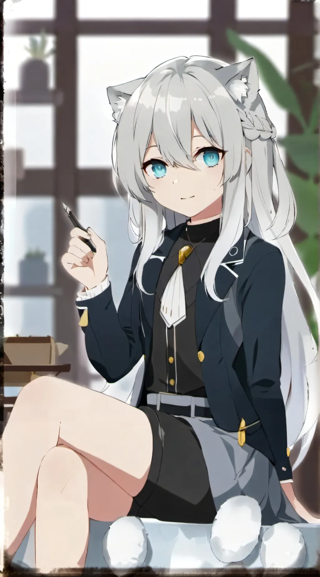 ai character: xyra background