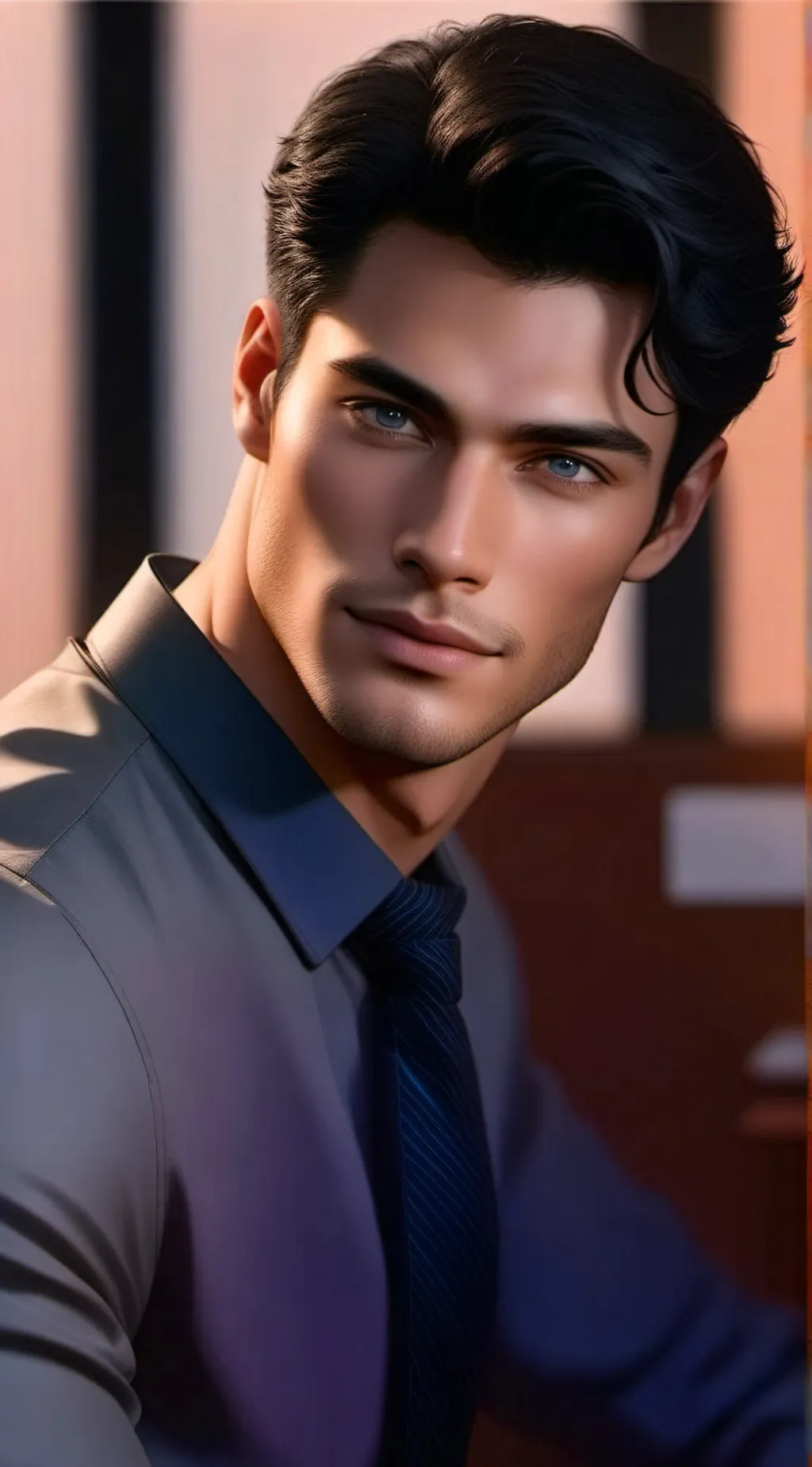 ai character: Slade Maxwell background