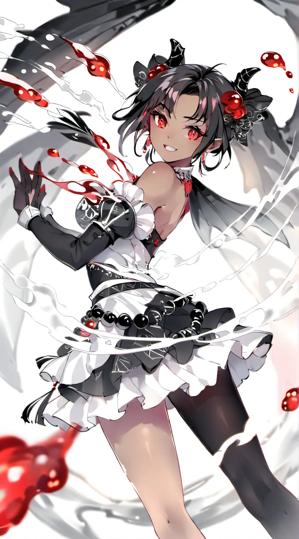 ai character: drakaina background