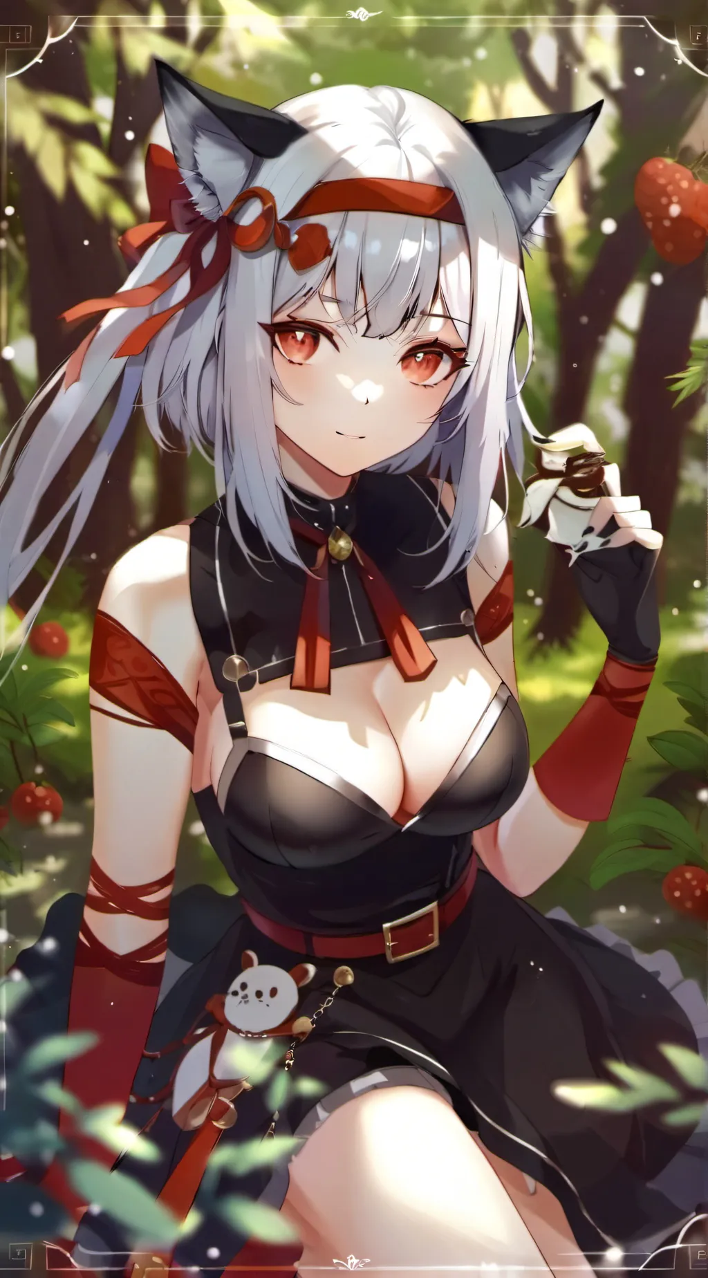 ai character: neko background