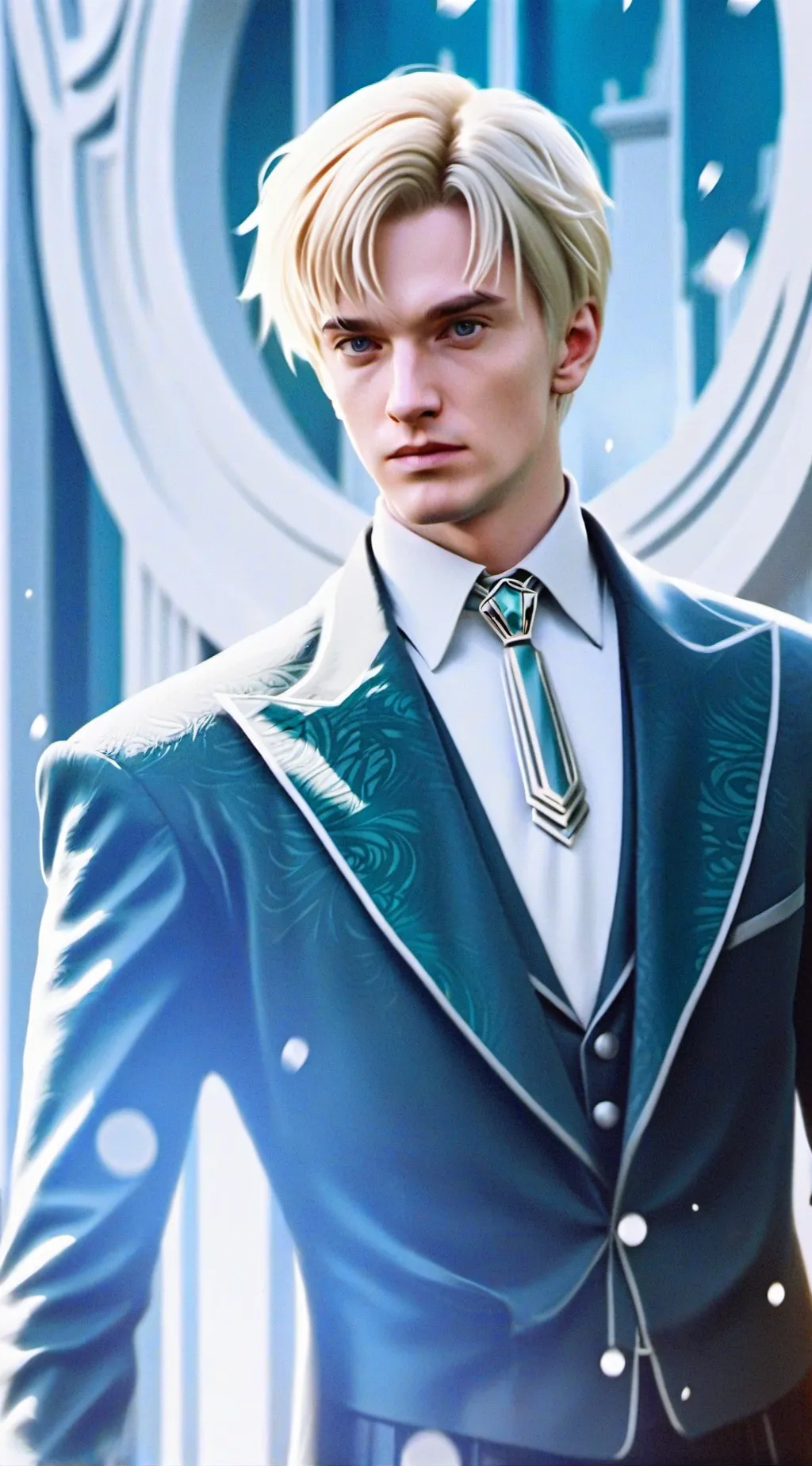 ai character: draco malfoy  background