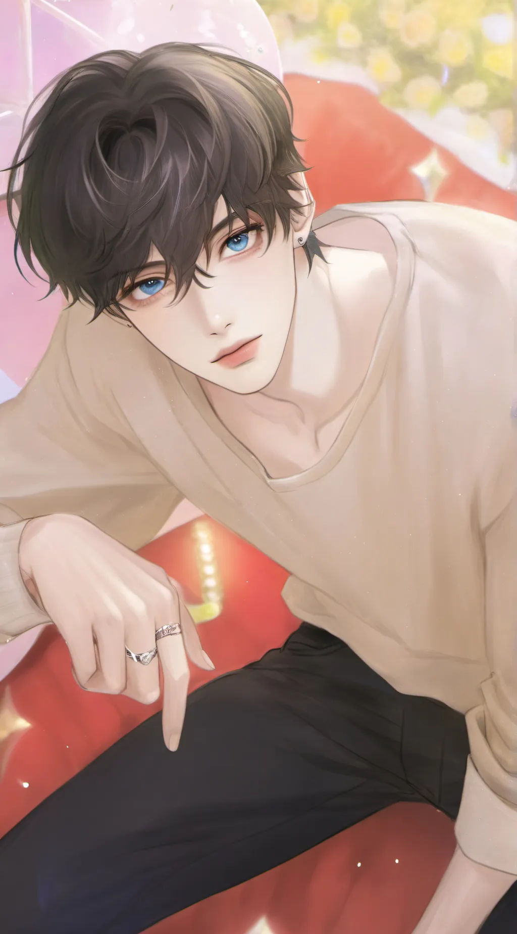 ai character: nicholas background