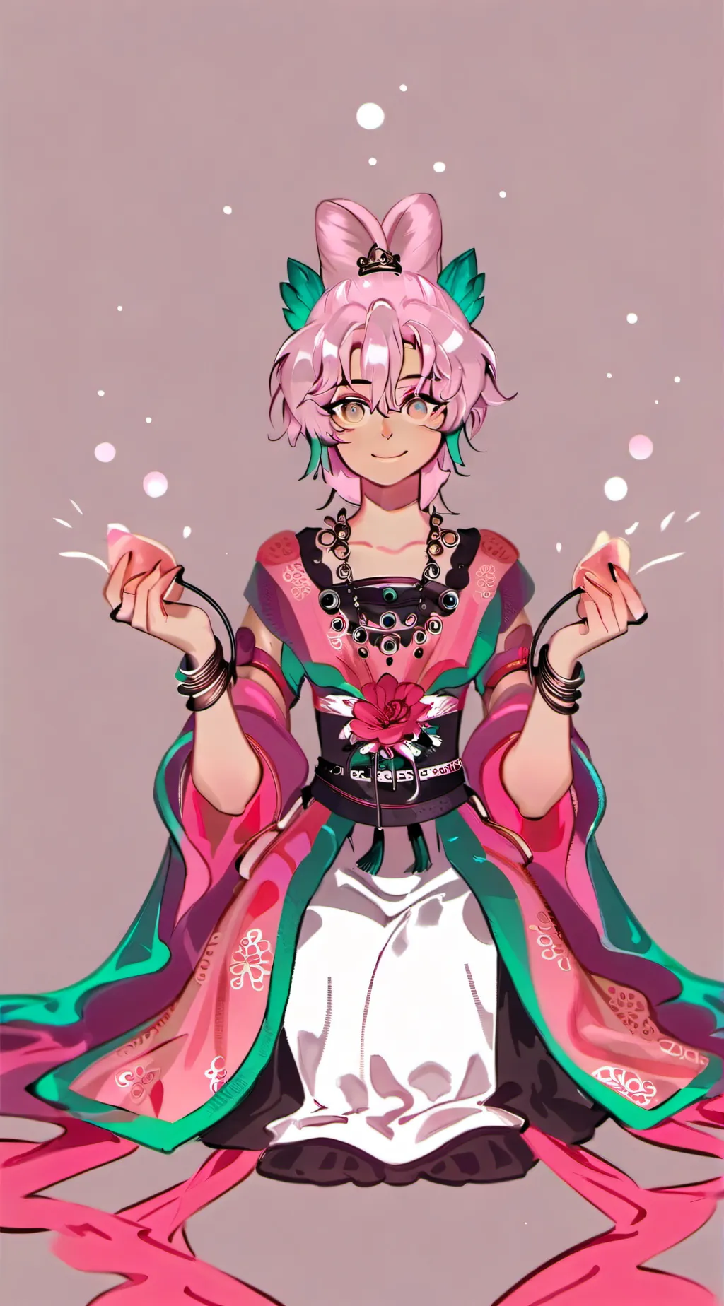 ai character: obamitsu? background