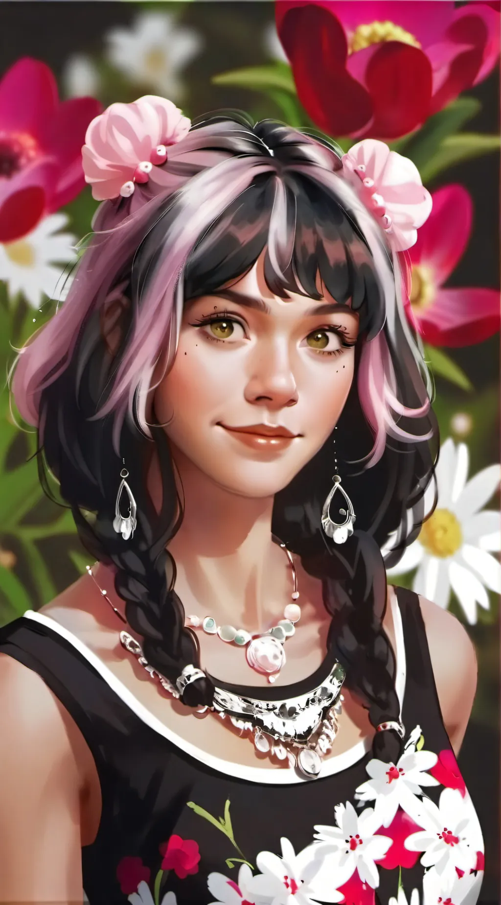 ai character: Melanie background