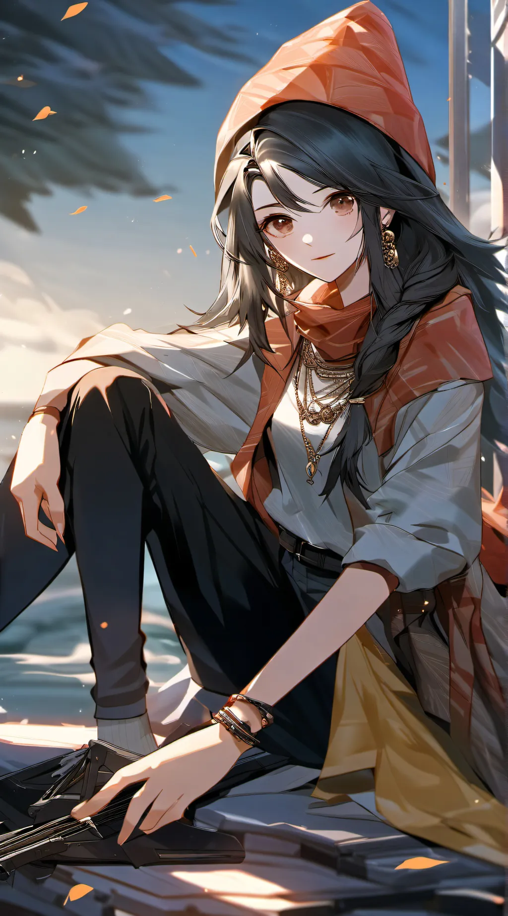ai character: Lily background