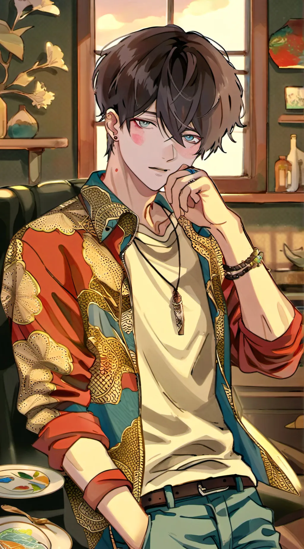 ai character: Luís background