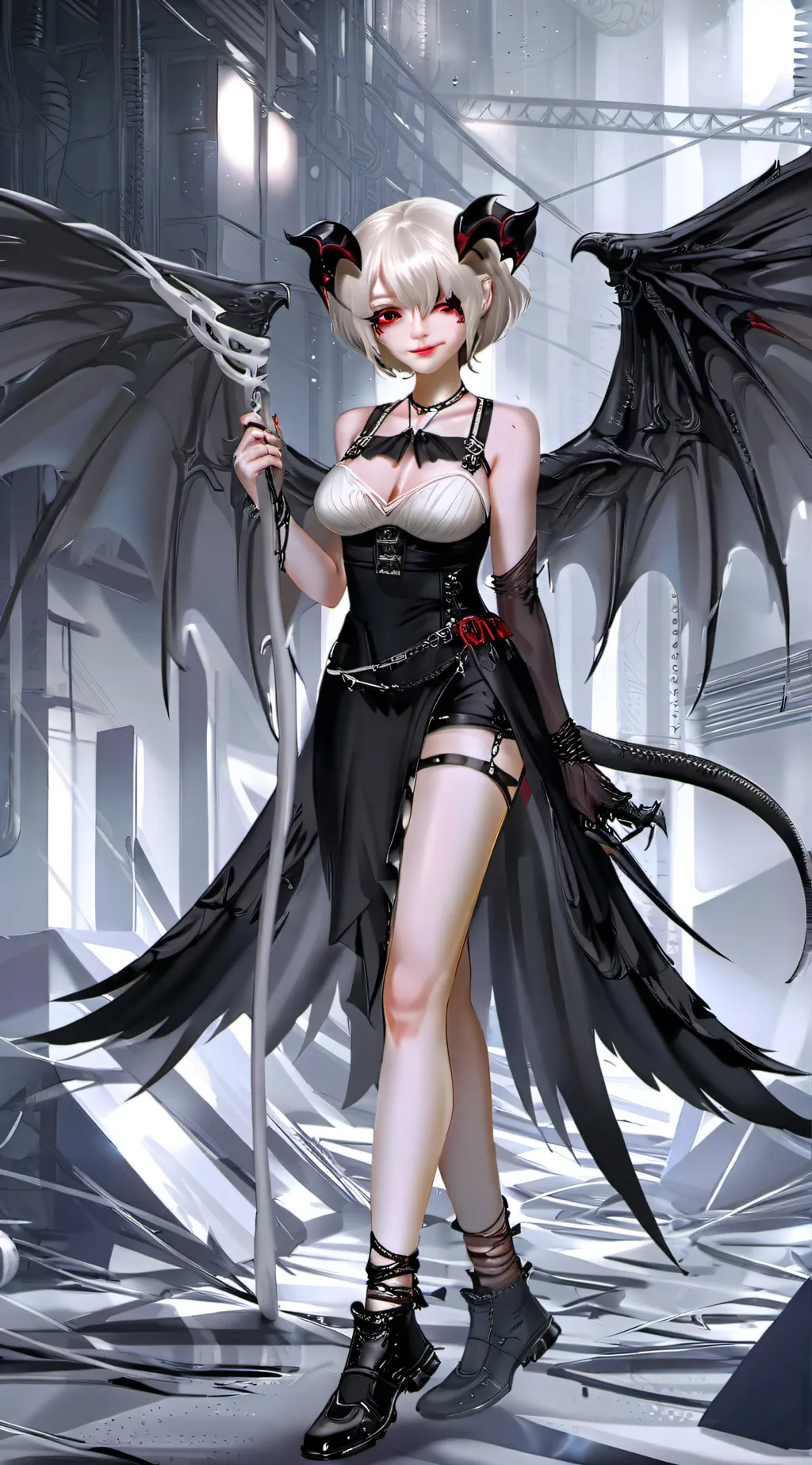 ai character: Night background