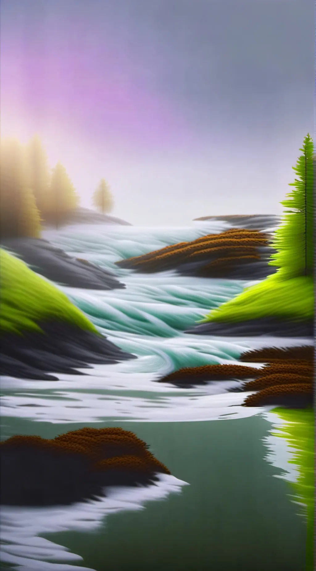 ai character: TikTok/yt trend background