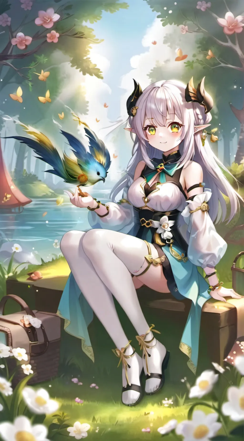 ai character: (Pandora planet) background