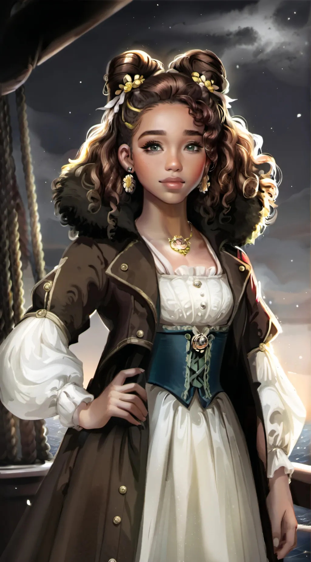 ai character: Capitan Rosa background