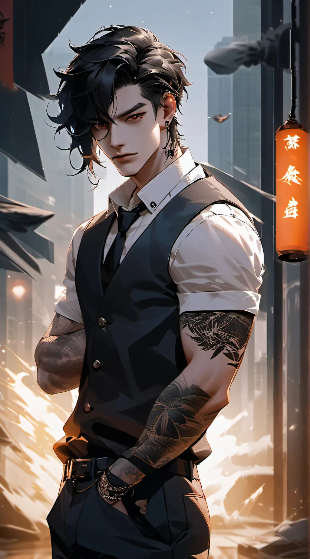 ai character: Jake background