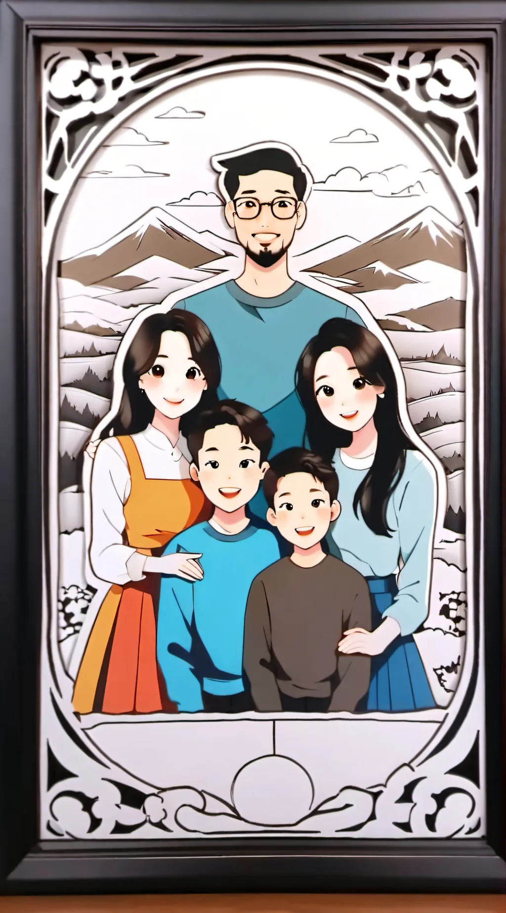 ai character: Haminations family background