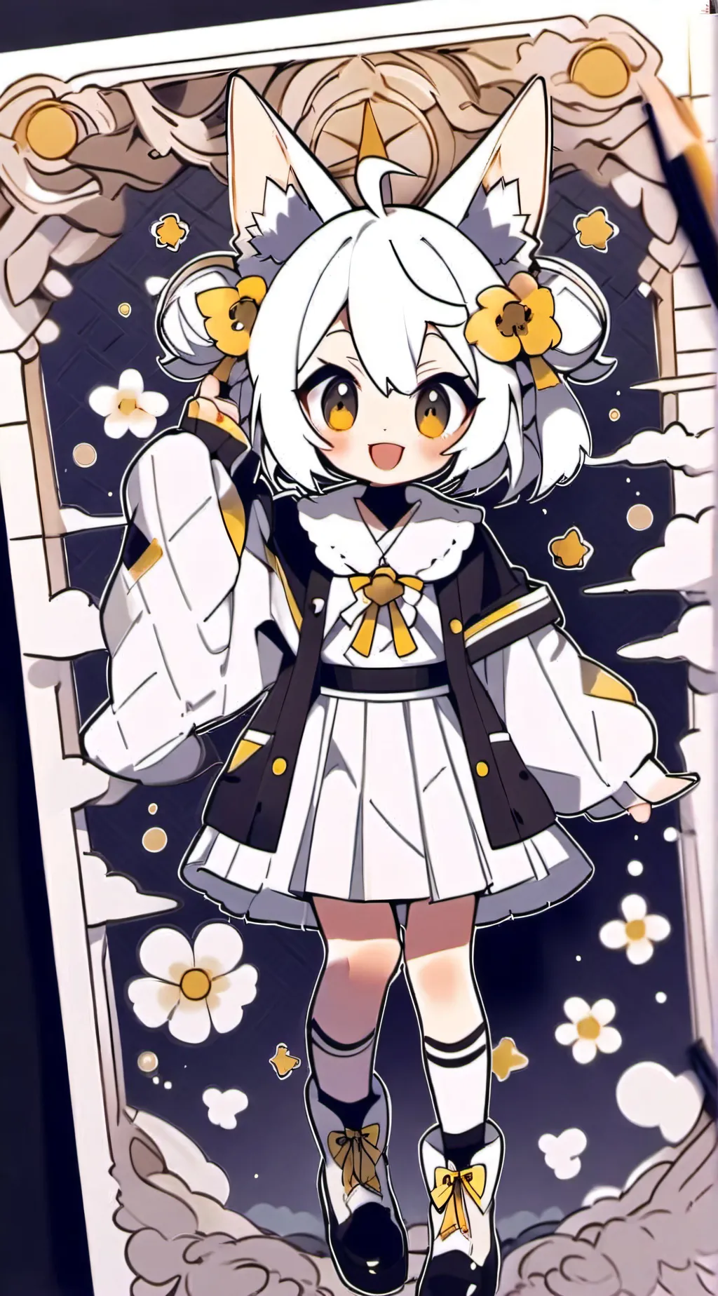 ai character: mika_kit background