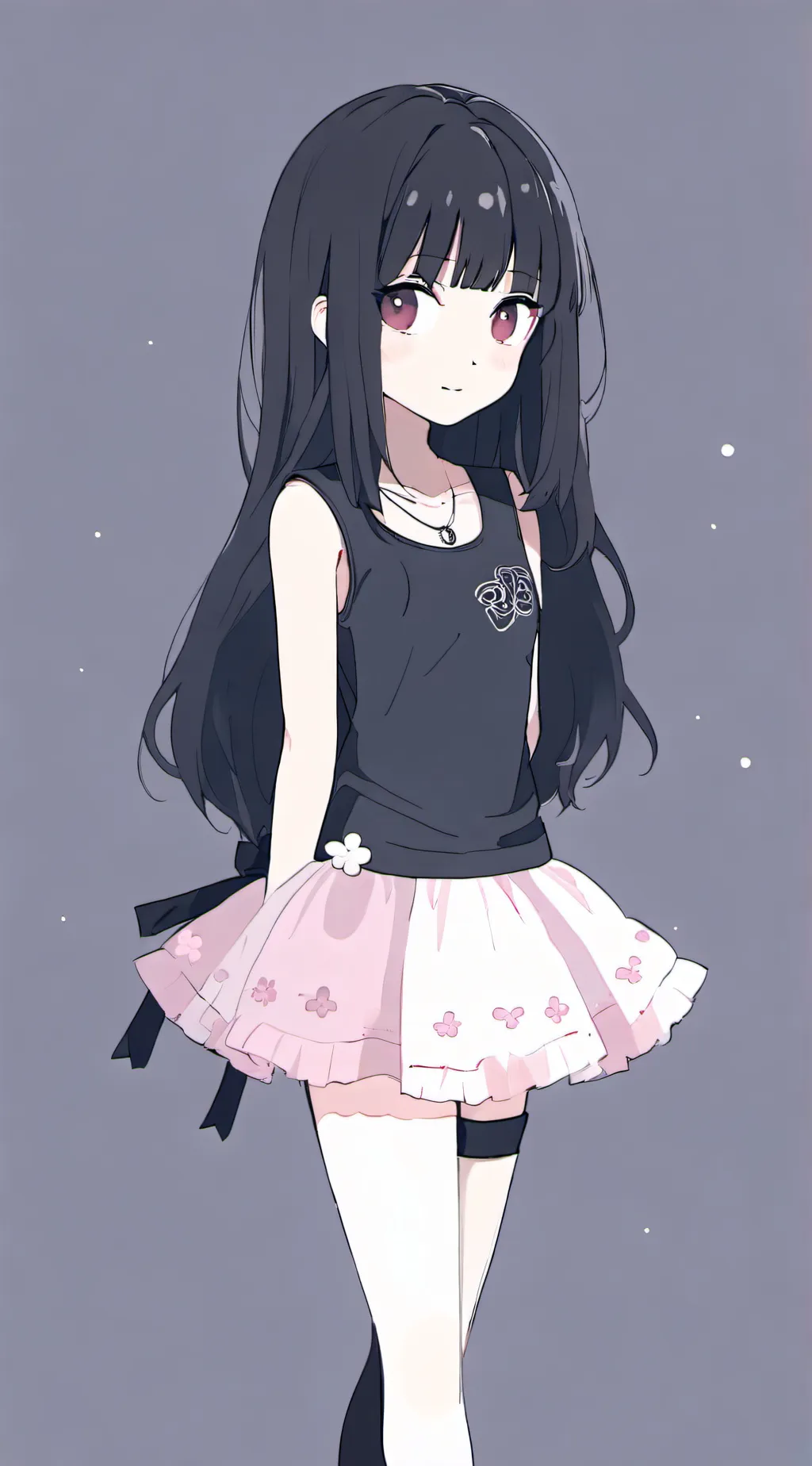 ai character: Luna background