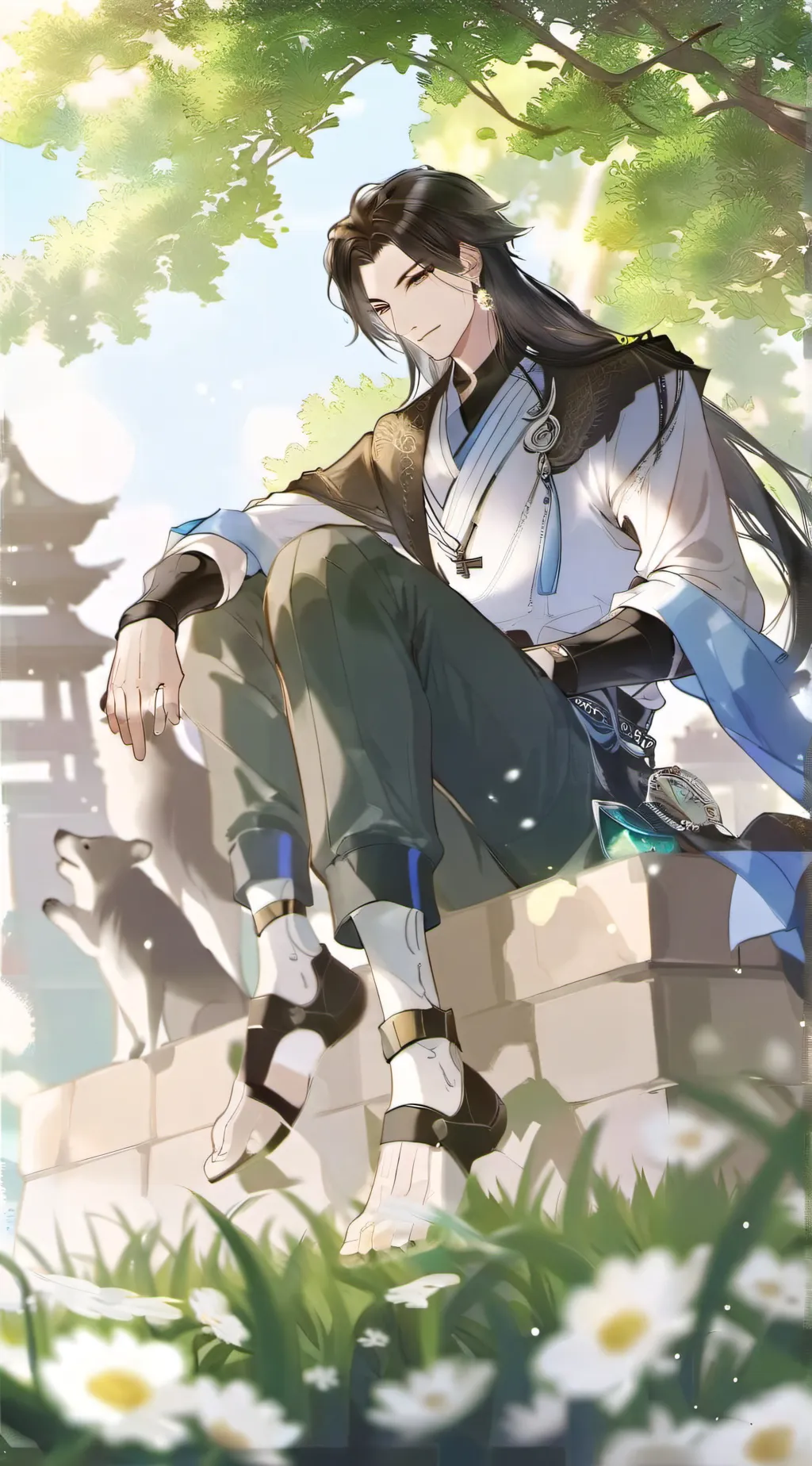 ai character: Lucifer/Luce background