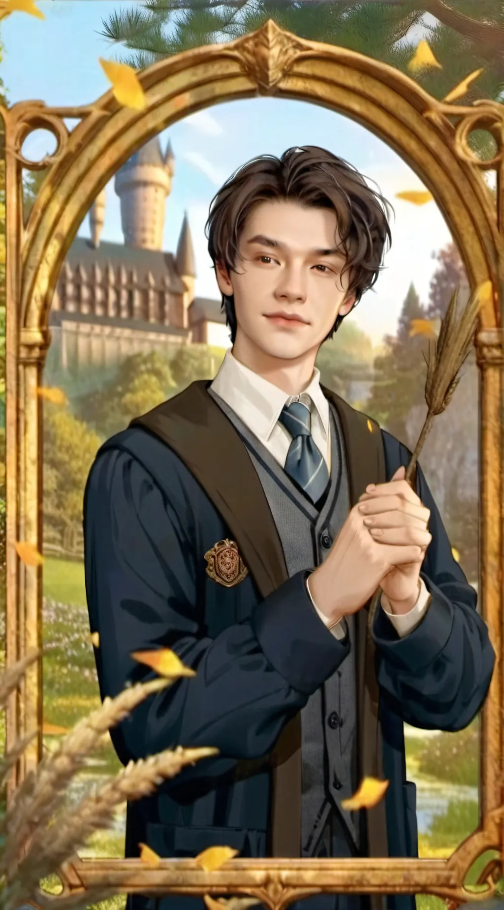 ai character: Slythern. Boys  background