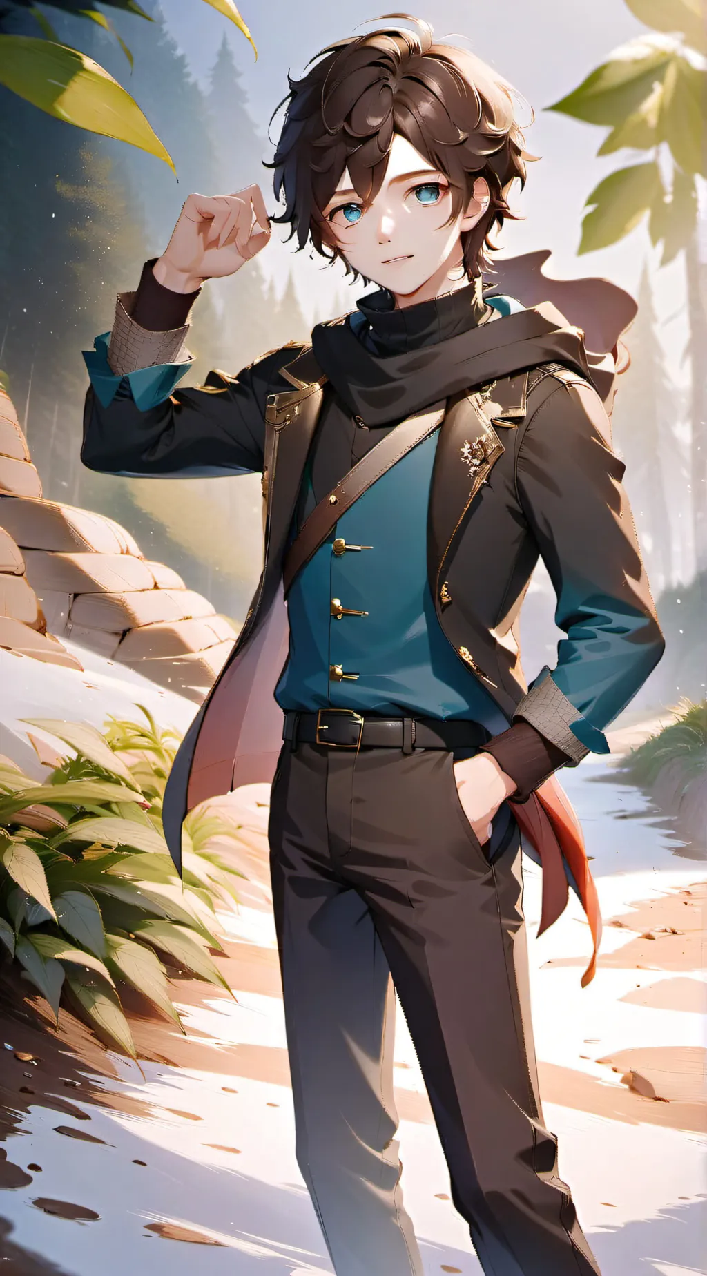 ai character: Calmar R background