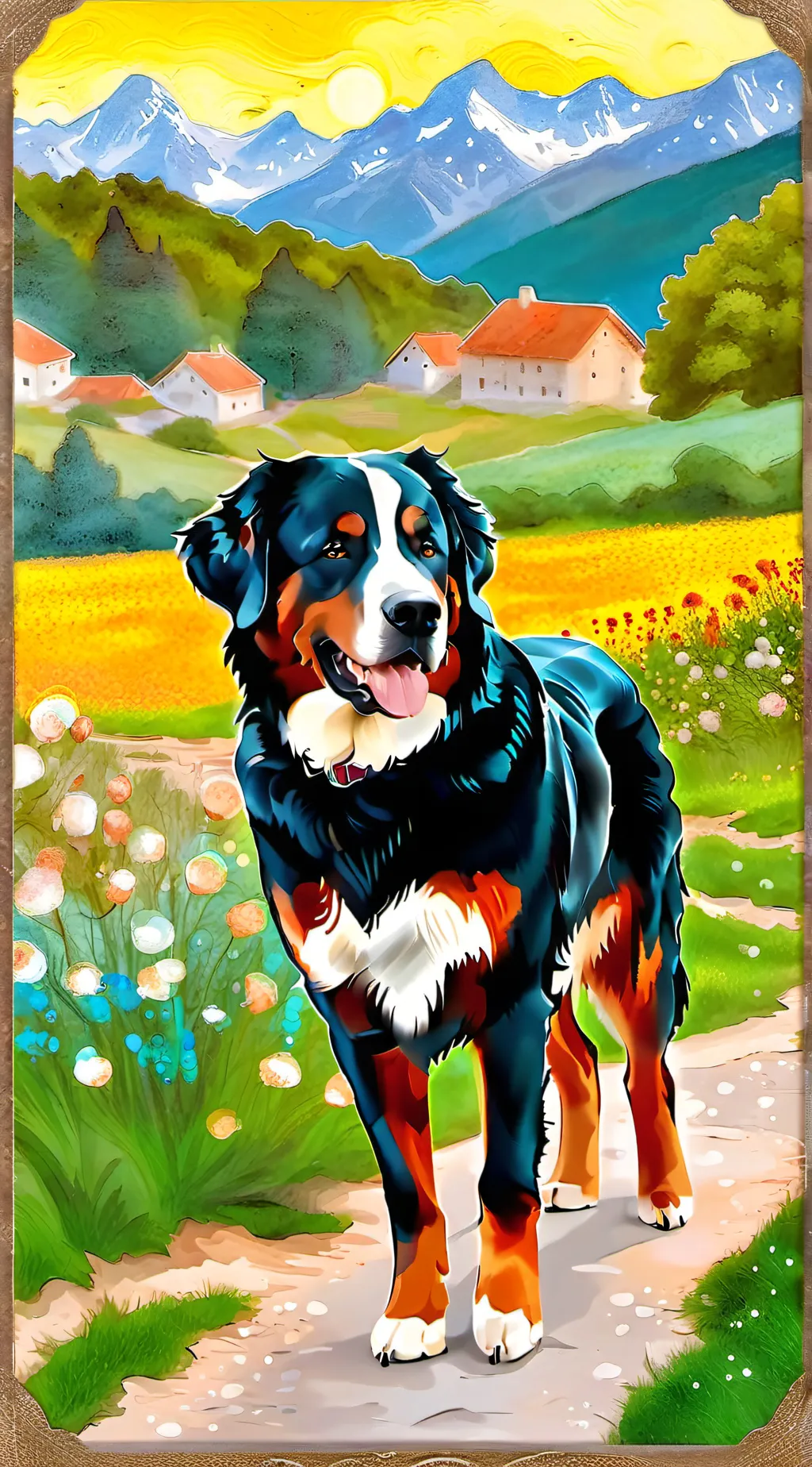 ai character: Stark  background