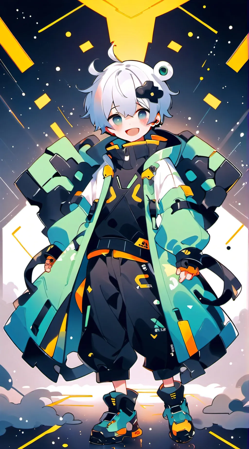 ai character: levi background