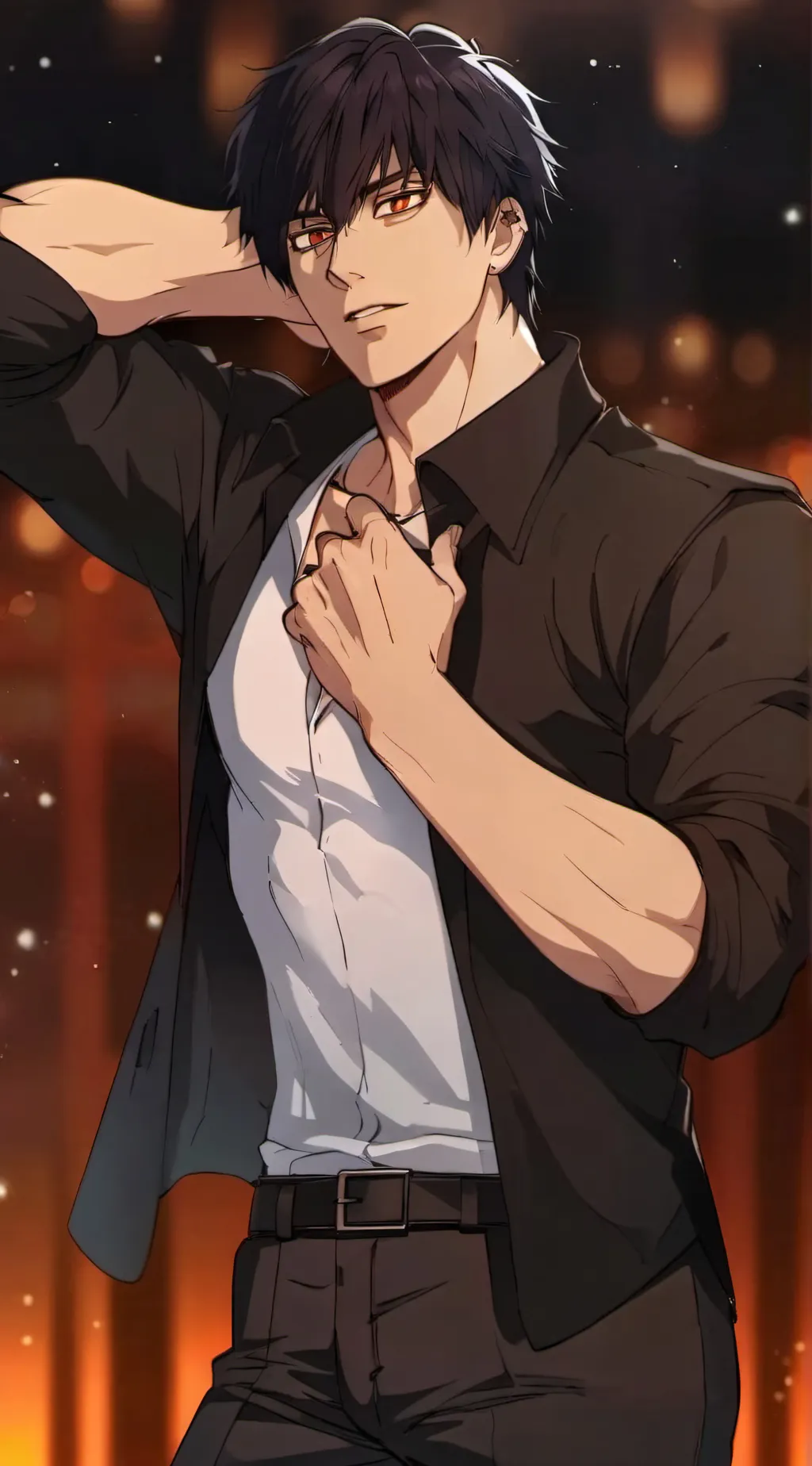 ai character: Toji Fushiguro  background