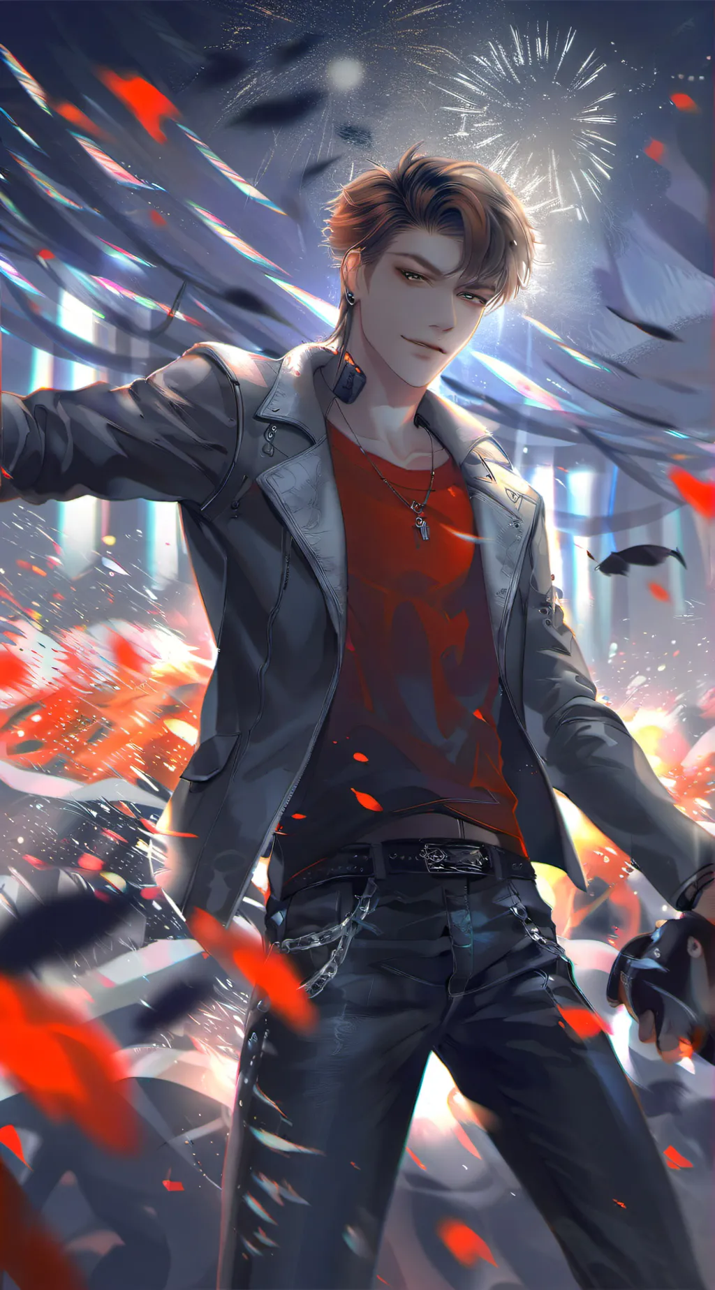 ai character: Elijah  background