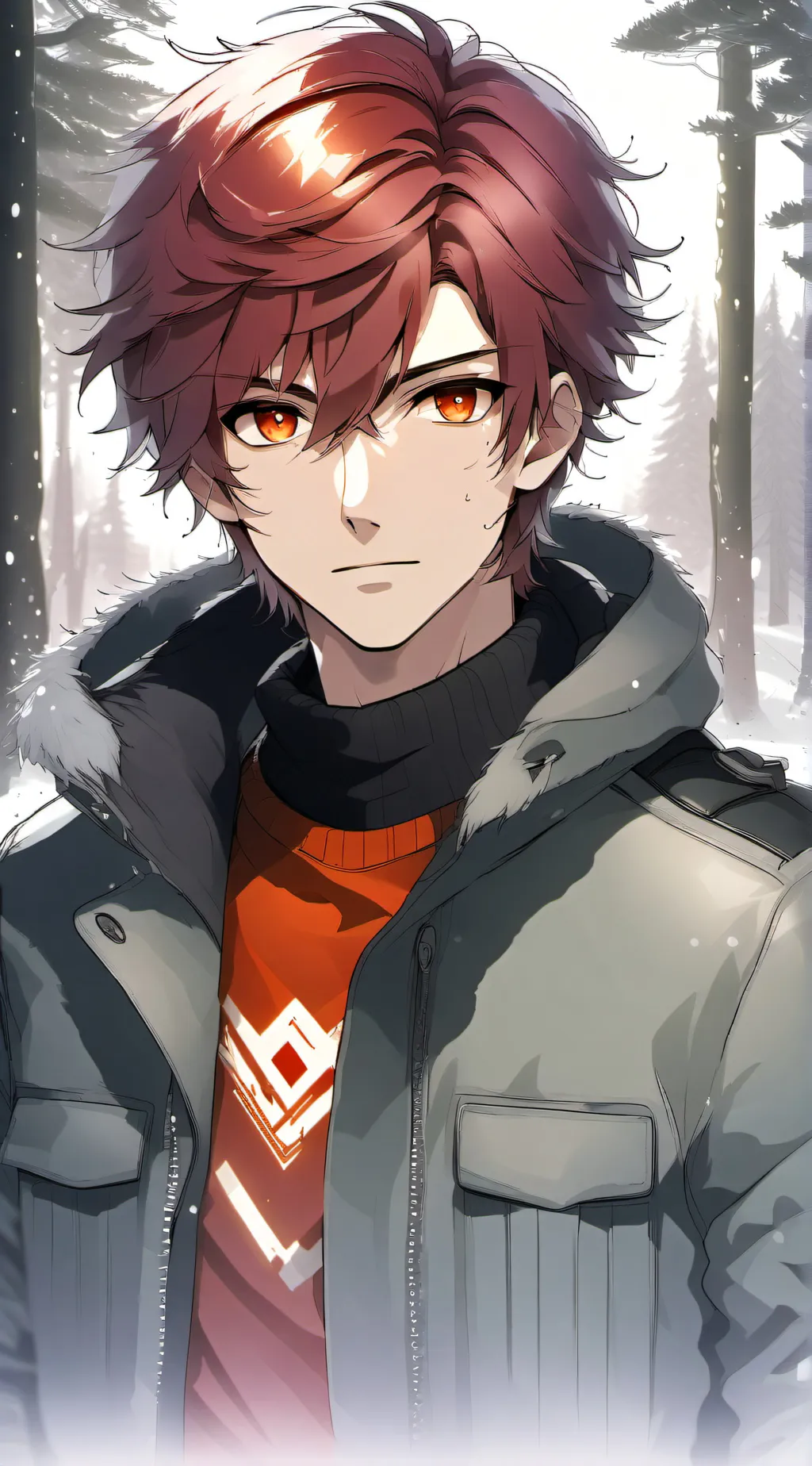 ai character: Reder background