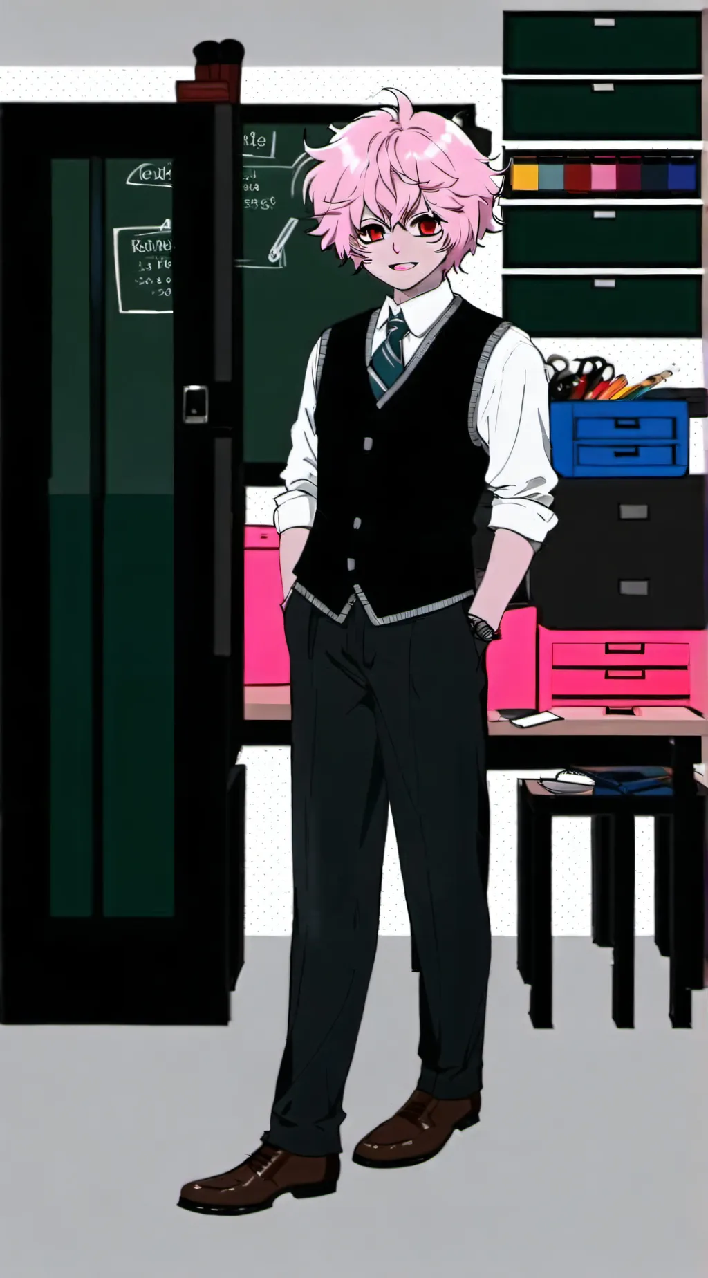 ai character: Mha background