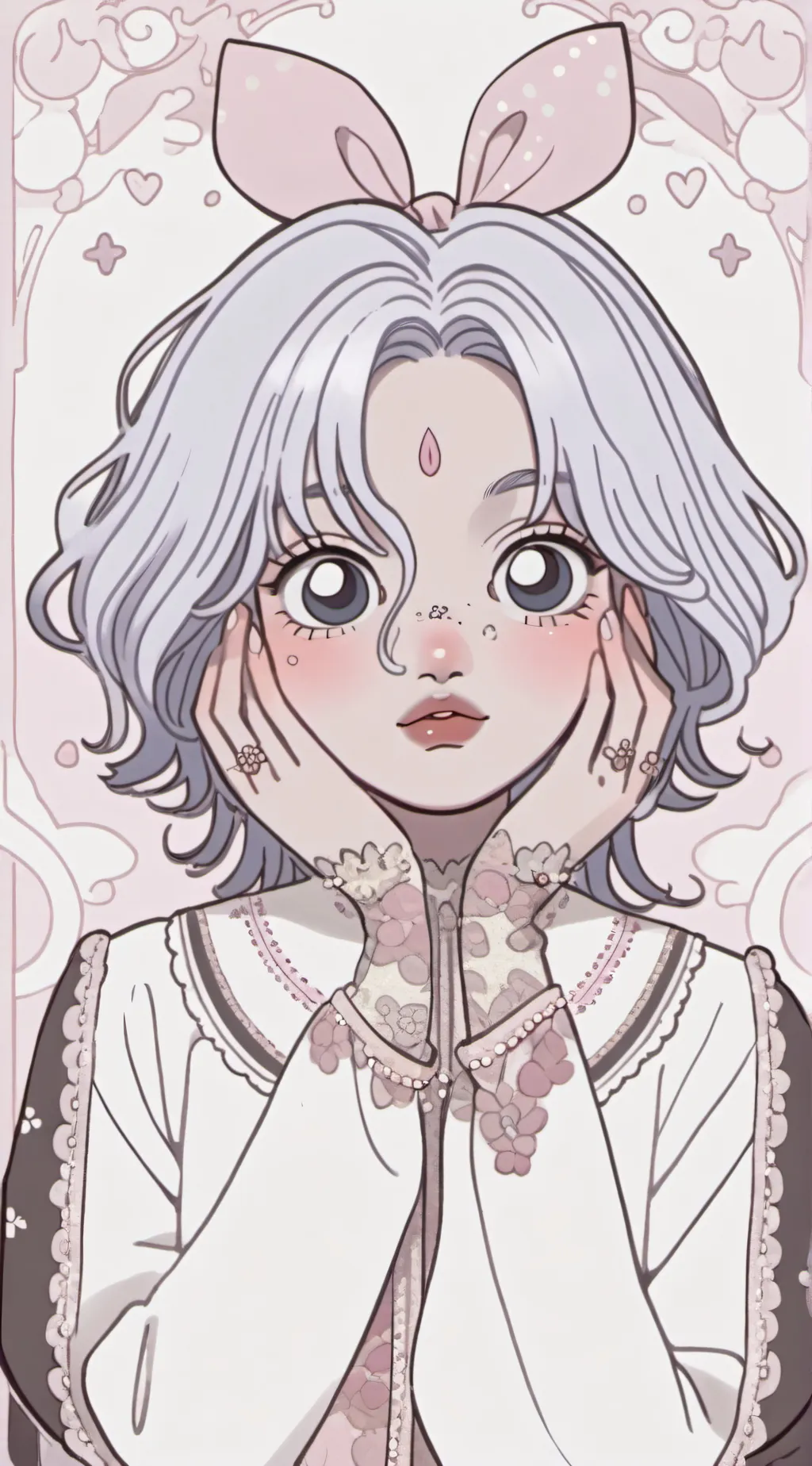 ai character: lily background