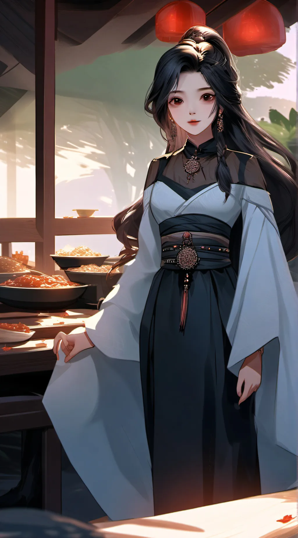 ai character: Himari Quentink background